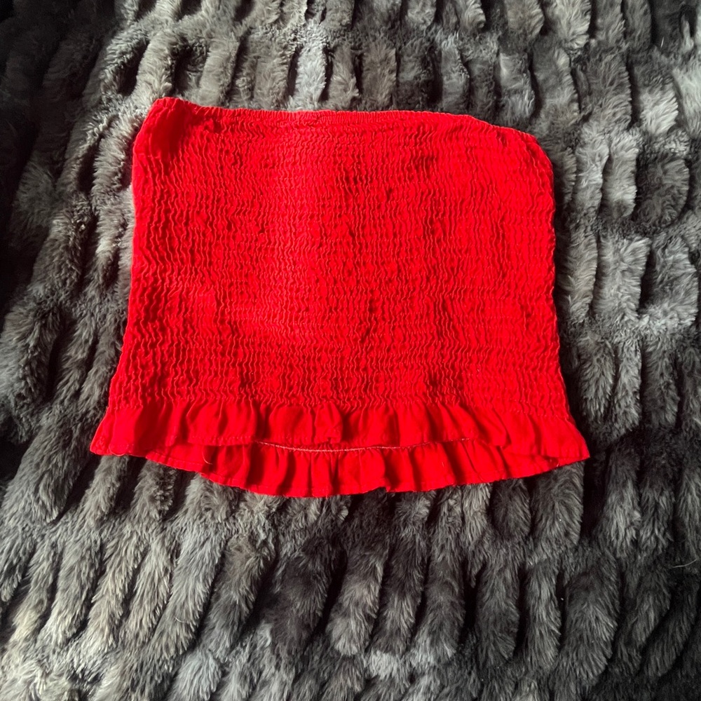 Women’s Red tube top